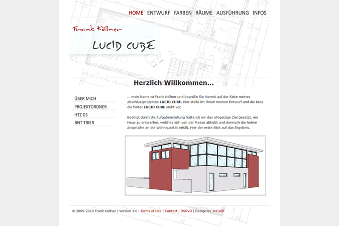 Webseite Bautechniker
